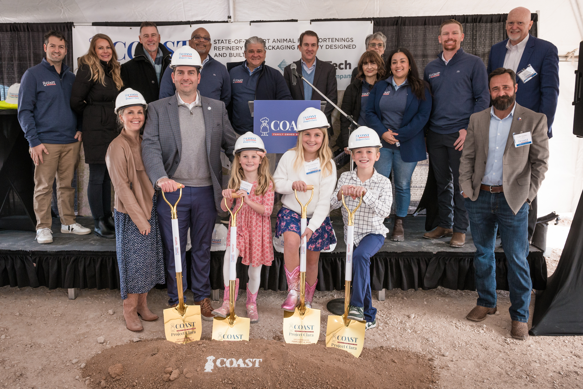 Coast Packing Company Groundbreaking in Amarillo