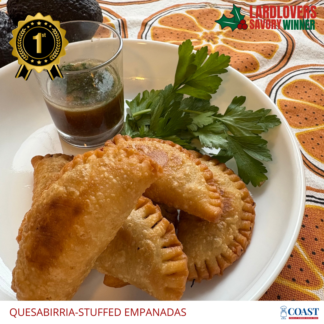 Quesabirria-Stuffed Empanadas