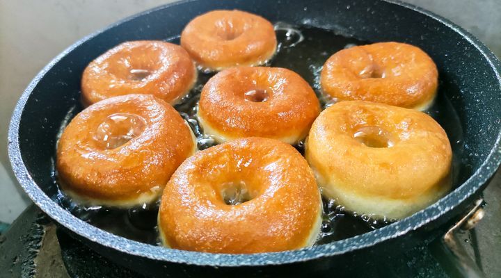 Homemade Tallow-Fried Donuts